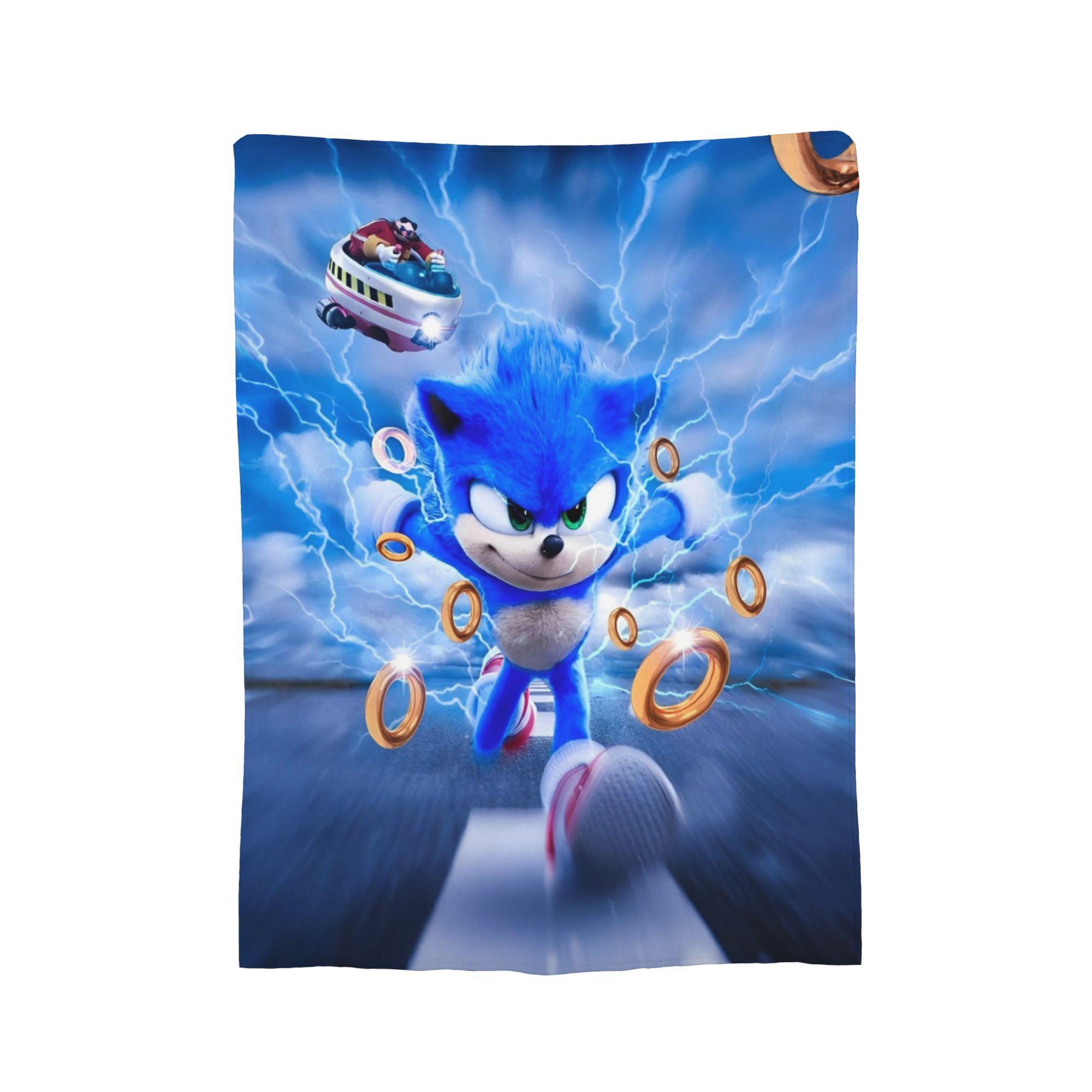 Shadow The Hedgehog Blankets Coral Fleece