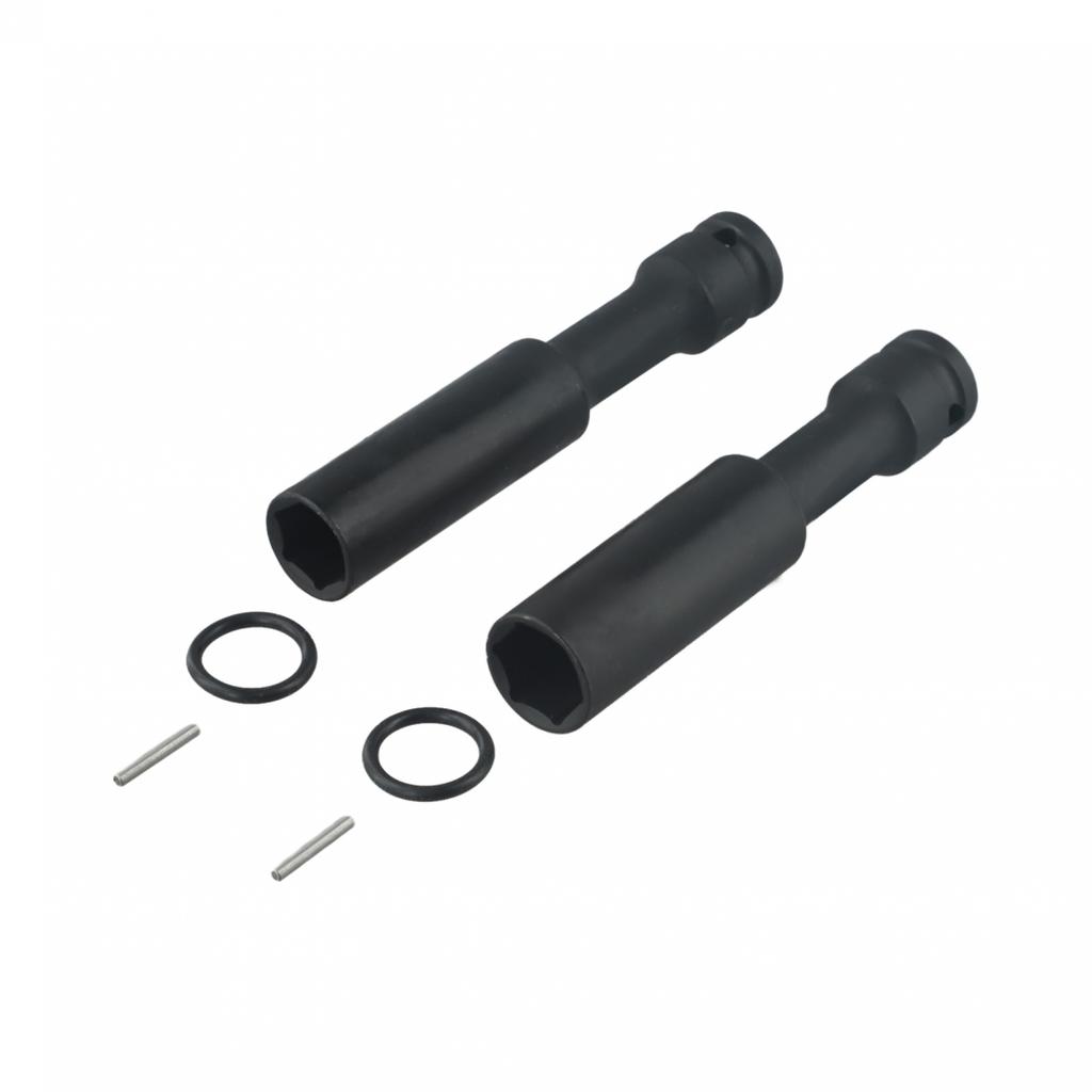 Heavy Duty 1/2 inch Drive Socket Set Extended Reach and Thin wall Design