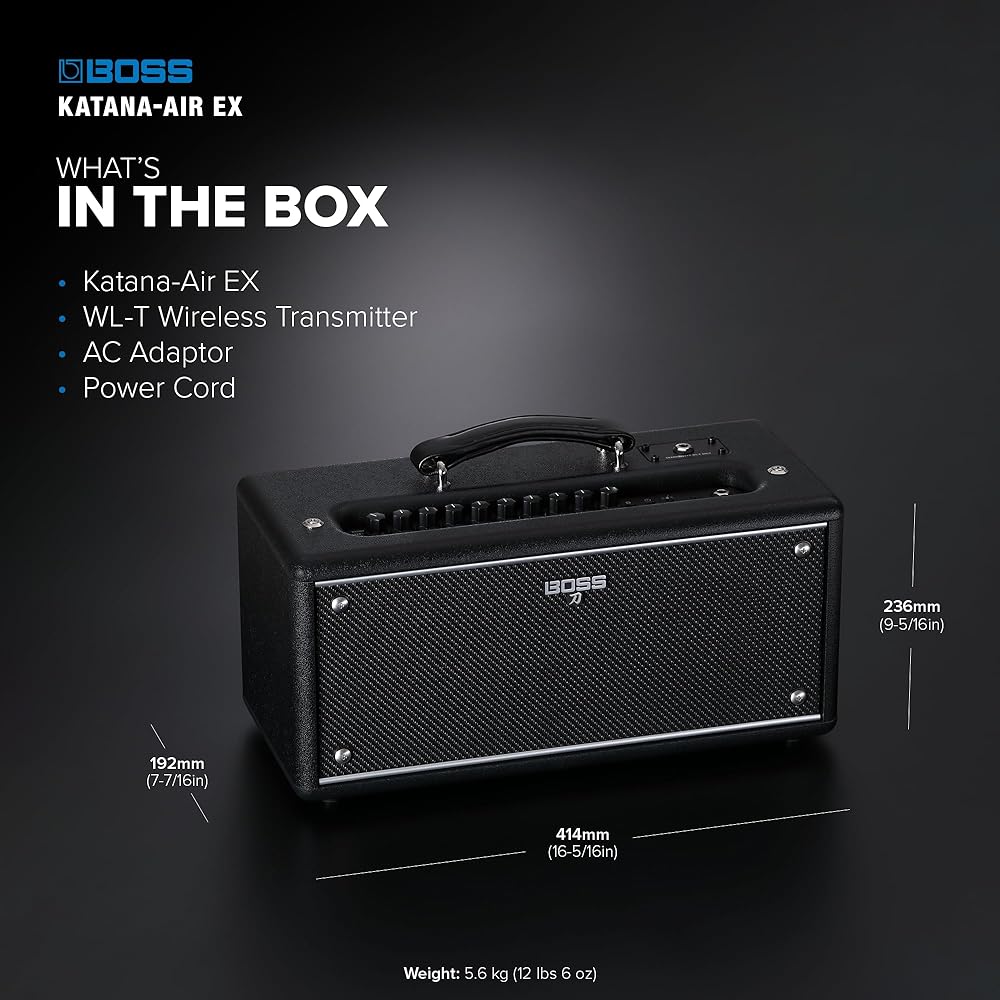 BOSS/KATANA-AIR EX Guitar Amplifier Boss Wireless Desktop Amplifier KTN-AIR EX