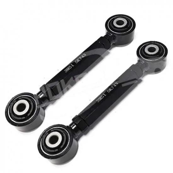 POKESS 2PCS Rear Suspension Tie Bar Link Control Arm For Ford Focus Mk2 MK3 2005-2014 Ford KUGA MK2 2013-2019 Adjustable