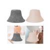 Sauna Felt Cap Bath Hat Sauna Hat Diameter 15.5cm Durable Good Water Absorption Hand Wash Recommended Portable for Men Women