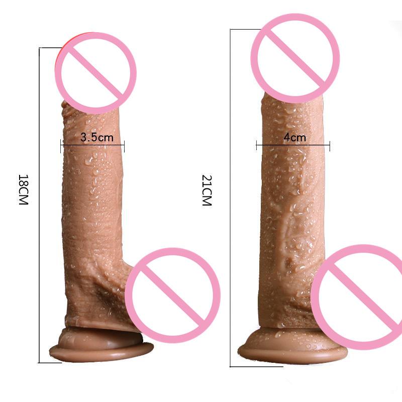 Realistic Dildos House Of Dasein Realistic Cock Balls Dildo Suction Cup Silicone Soft Dong