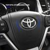 65mm 67mm Car Steering Wheel Badge Emblem Steer Wheel Sticker Decal Logo for Toyota RAV4 Camry Yaris AVALON CHR PRIUS Vios REIZ