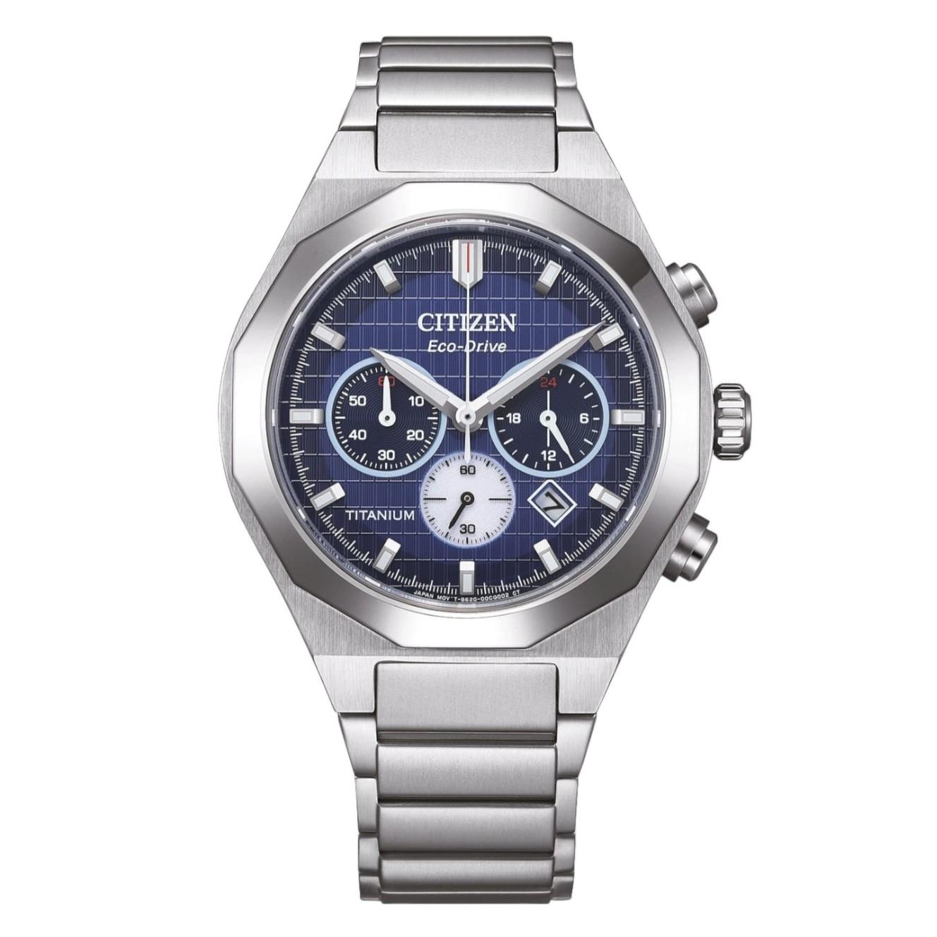 

Citizen Мужские часы Zenshin Senkei Super Titanium Sapphire CA4691-59L синий