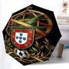 Regal Emblem Design Folding umbrella Suitable for all seasons 8 paraphenoid bones Umbrella Gift travel