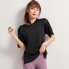 2025 Women's Quick-Dry Summer Yoga T-Shirt: Loose, Breathable Short Sleeve for Running & Fitness
