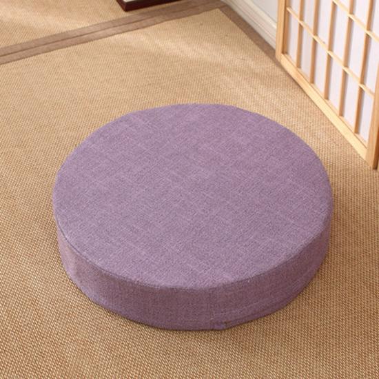 Japanese Linen Bay Window Cushion - Thickened, Removable, Washable Tatami Meditation Mat