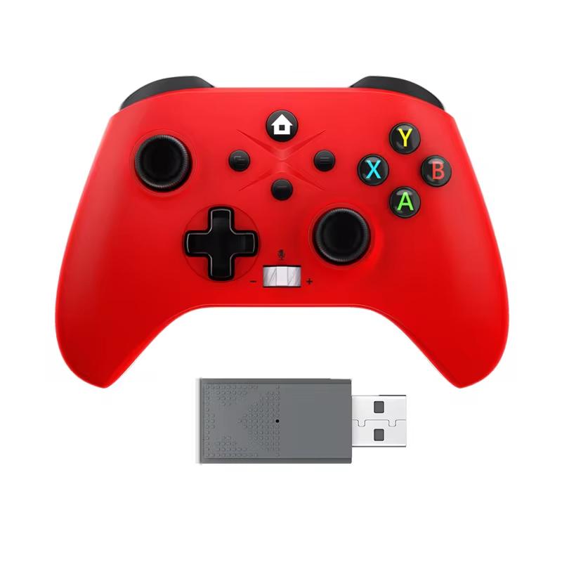 Беспроводной геймпад 2,4G для Xbox One, Xbox Series S, X, контроллер Xbox с двойной вибрацией/шестиосевой, мультигейм-контроллер Xbox