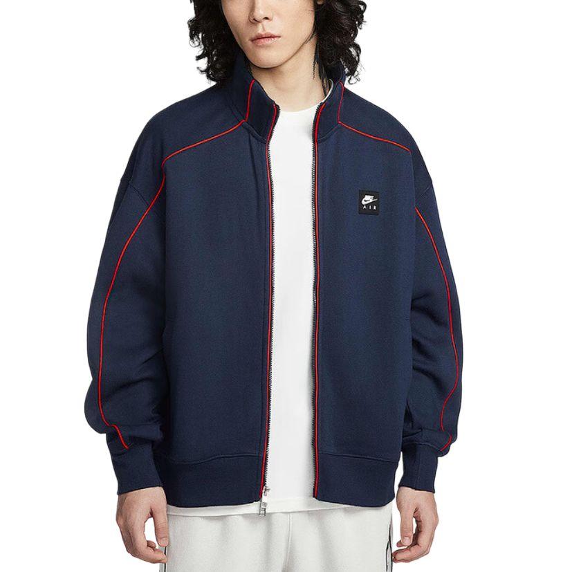 Nike Air Sports Leisure Knitted Zip Jacket Men jackets IF1263-451 S