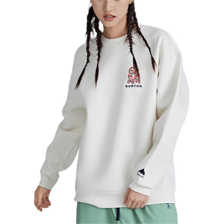 BURTON Board Sweatshirt Unisex White 92503799103