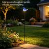 Solar Garden Stake Light Outdoor Decorative Lawn Lamp with Bird Shape Top for Patio Yard Pathway Lighting and Landscape Accent