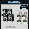Gamer Party Bags, 16 Pcs Video Game Goodie Bags Set Party Favor Bags Gaming Birthday Gift Bag for Video Game Birthday Decorations