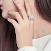 Adjustable Rotating Snowflake Ring for Women: Fashionable Influencer-Inspired Index Finger Ring