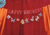 Baner Happy Birthday Cyrk, 275 Cm, Mix