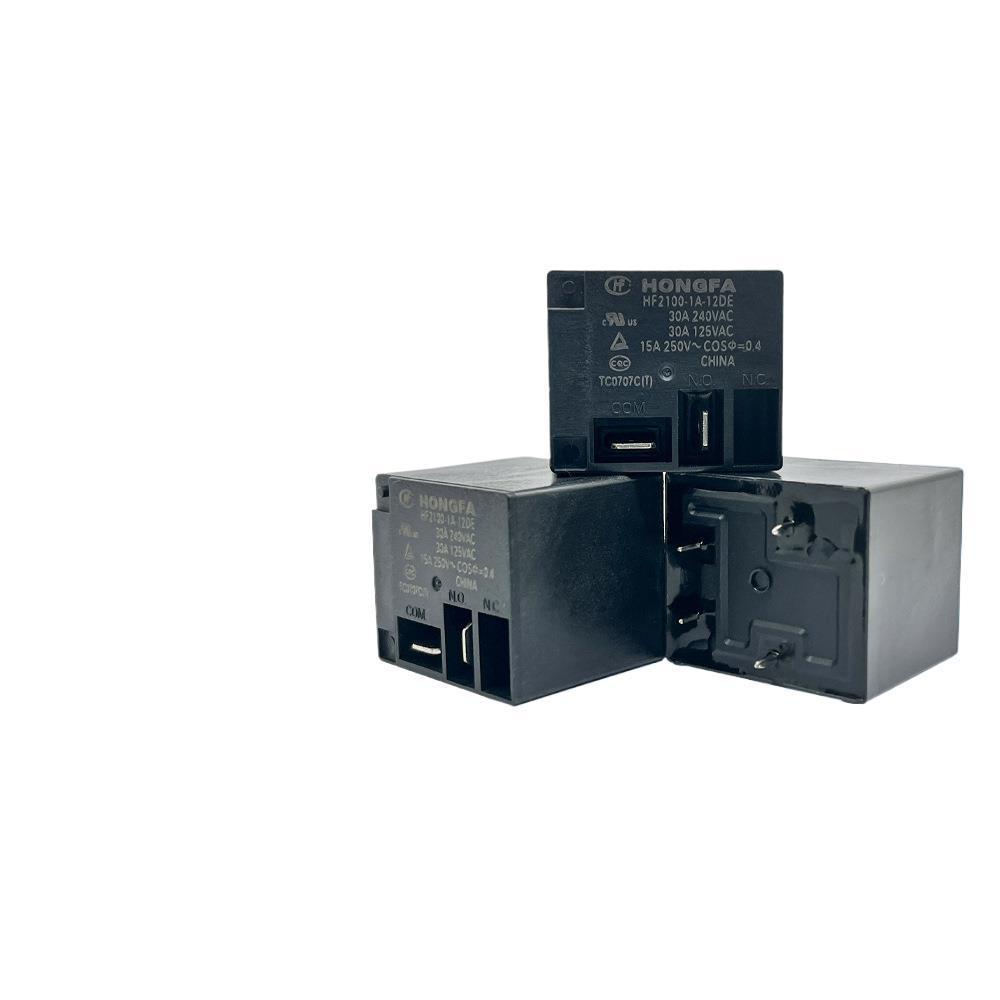HF2100-1A-12DE 30A 4-Pin Normally Open Relay, In Stock