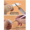Steel Triangular Scribing Cutter Curved Edge Panel Line Tool Plastic Engraving Tool  Flash Removal