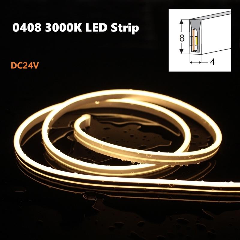 

H5/6/8см супер узкий светодиодный настенный плинтус минималистичный алюминиевый профиль напольный плинтус силиконовая неоновая лента рассеиватель света 0.5m x 1pc