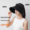 Women's Wide Brim UV Protection Cycling Visor Hat