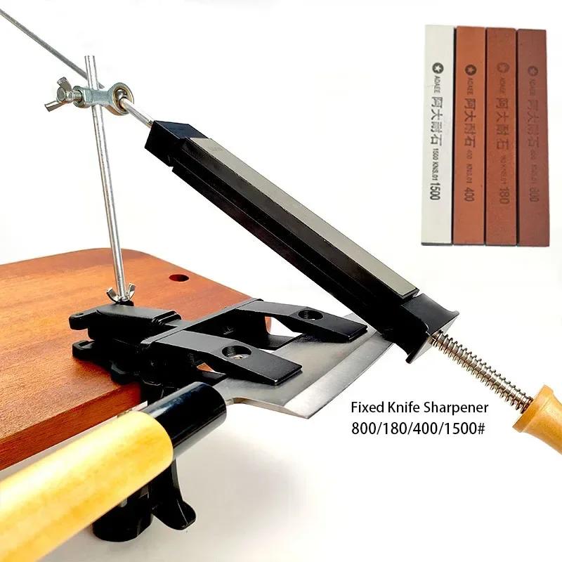 Angle Fixed Knife Sharpener Kitchen Grinding System Honing Diamond Grinder Woodwork Whetstone Knife Sharpening Tool Oilstone