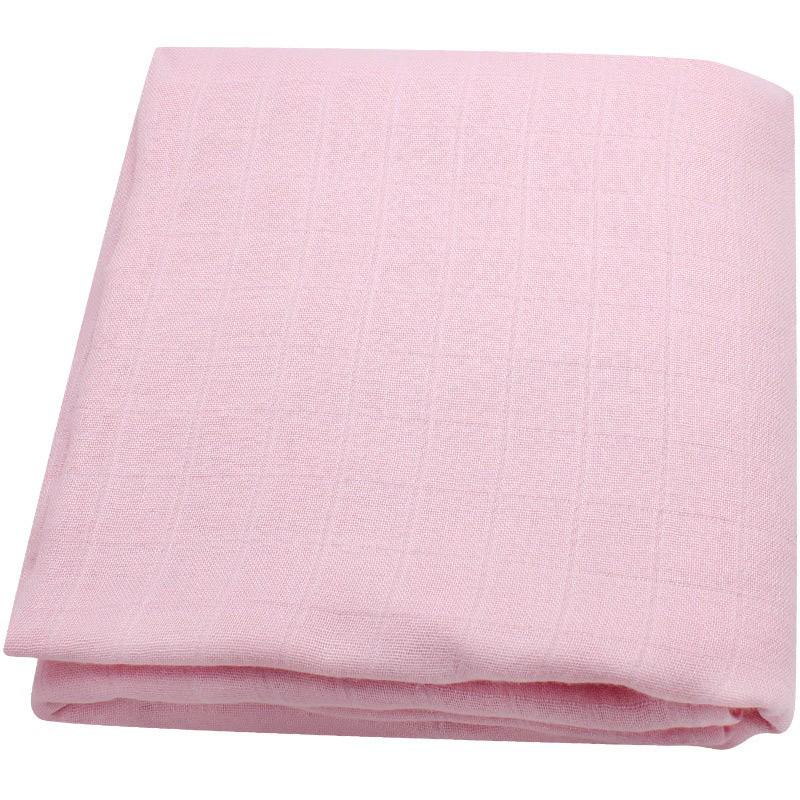 Double Layer Bamboo Cotton Muslin Swaddle Blanket for Newborns
