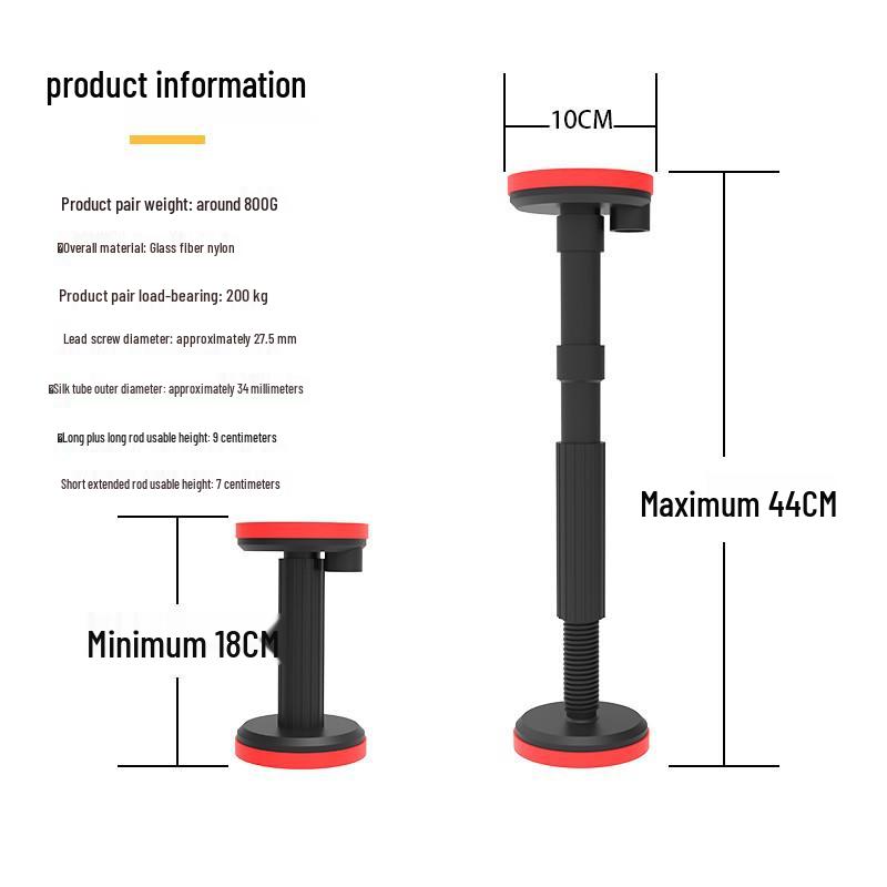 Adjustable Bathroom Toilet Cabinet Support Rod Tool