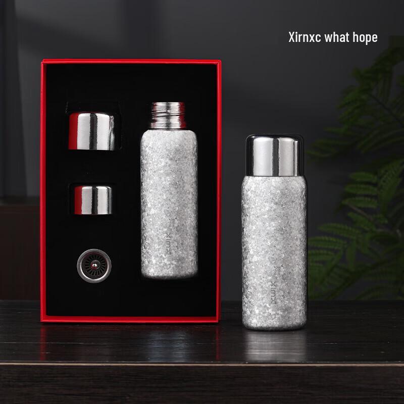 XIMX Pure Titanium Insulated Tea Infuser Mug