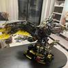 Cool Mechanical Eagle Model Building Block Set, With Multiple Movable Joints, High-Quality Abs Material, Home Decoration And Desktop Display