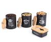 Set Of 3 Kitchen Containers And Butter Dish E-6057