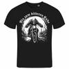 Unisex T-Shirt Bis zum bitteren Ende S bis 2XL Motorrad Biker Totenkopf