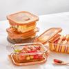 Corelle EKCO Amber Glass Food Storage Set