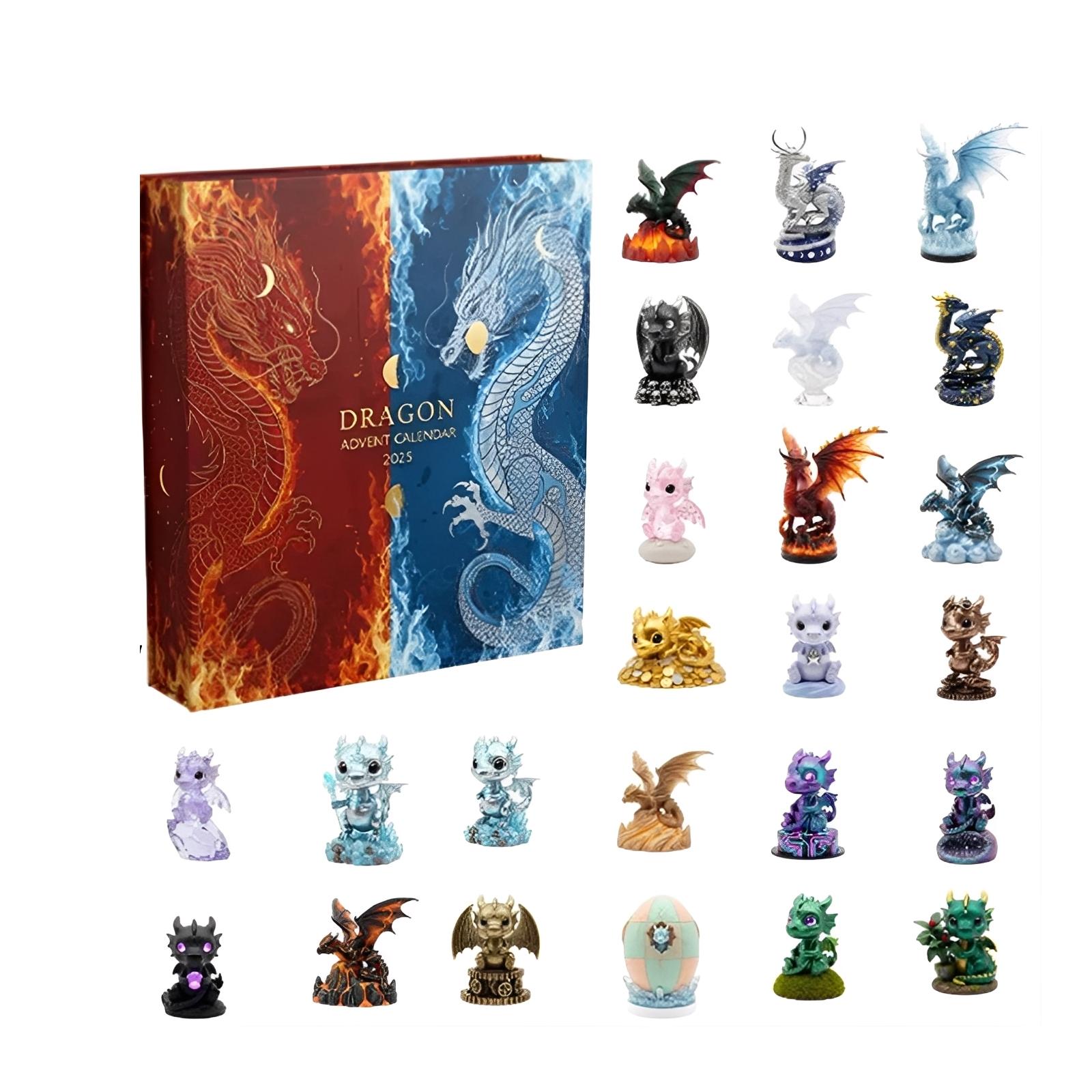 

2D Плоская Коробка 24 Двусторонние Подвески Календарь Адвента Подвески на Рождественскую Елку One Size