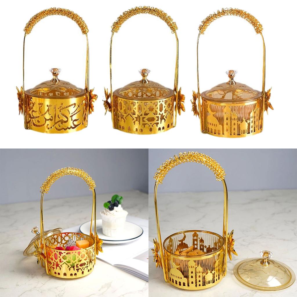 Cake Plate with Lid Snack Serving Tray Reusable Dessert Tray Food Storage Organizer for Serving Cookie Candy Pastry