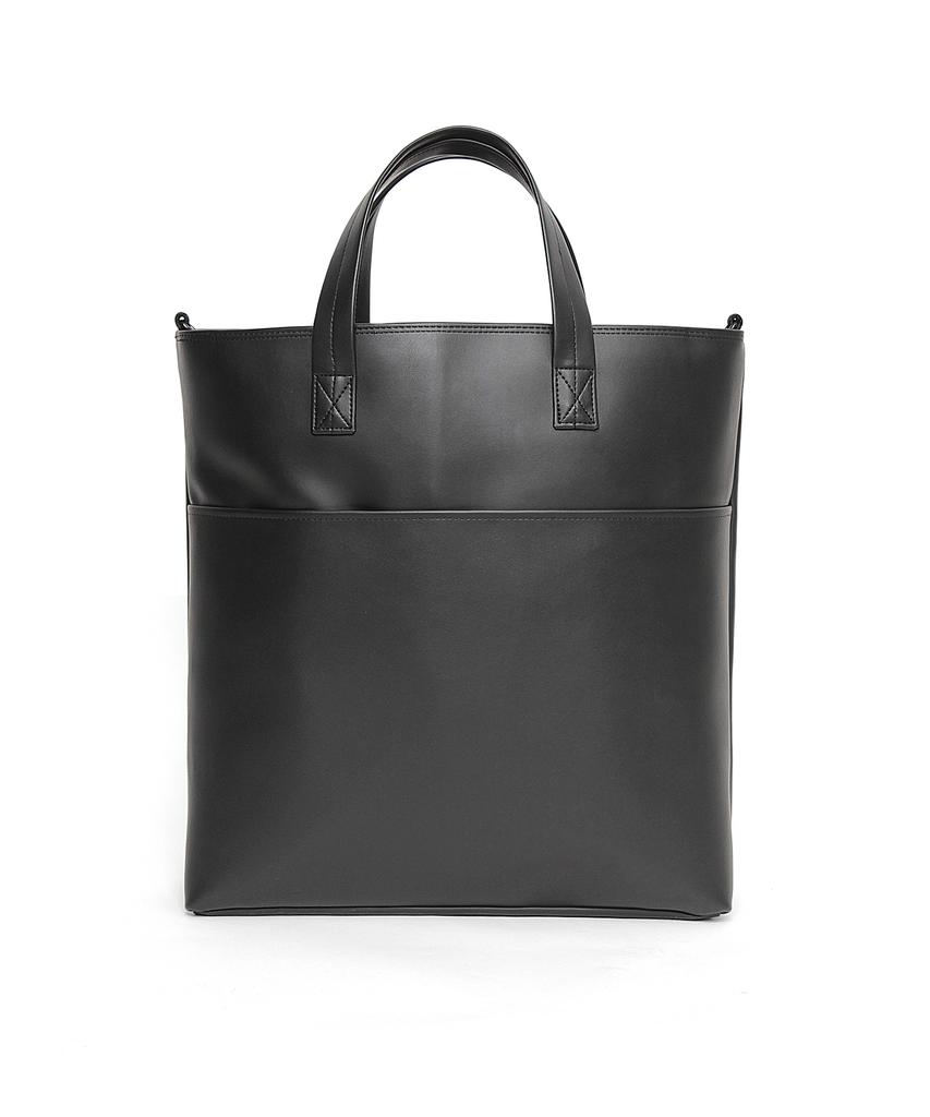 National Publicity Modesto Hq Leather Crossbody Tote Bag