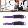 2PCS Ankle Strap for Cable Machine Kickbacks Iron D   Gym Ankle Cuff for Fitness Workout