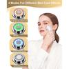 Face Massager Electric Face Lifting 4 In 1 Facial Massager Anti Aging Skin Tightening Firming Skin Care Tools (White)