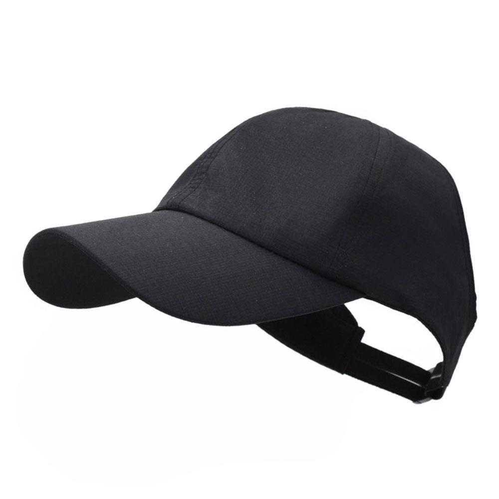 New High Ponytail Baseball Cap for Women Girls Summer Sports Cap Fashion Casual Solid Color Cap Sun Hat with Ponytail Hole