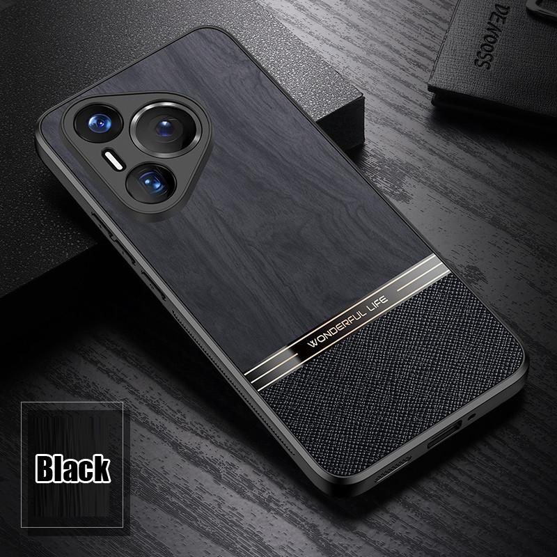 Symulowana tekstura drzewa etui na telefon do Huawei Pura 70 Pro Plus osłona obiektywu aparatu tylna do HUAWEI Pura 70 Ultra P60 P50 P40 Pro Plus Fundas