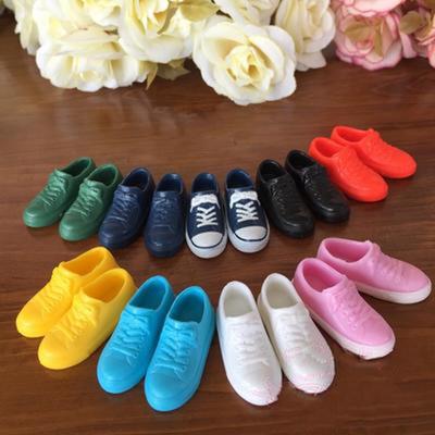 9pairs/lot Sneakers Shoes For Blythe Doll Colorful Doll Shoes For Licca Doll Shoes For Momoko 1/6 Dolls Accessories Kids Toy