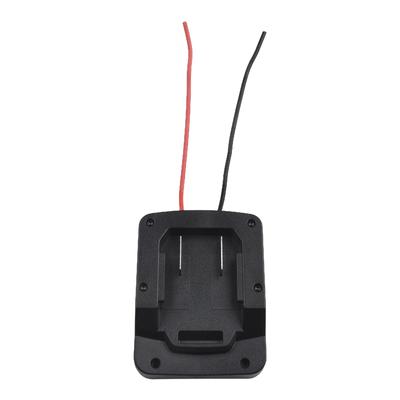 For Parkside X20V Lithium For Ion Battery Output Adapter Panel Mount 12AWG Wire Connector For 14.4V 18V 20V Power Tools E-Bike