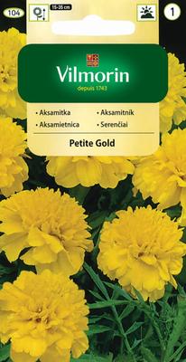 Marigold Petite Gold κίτρινοι σπόροι 1g -