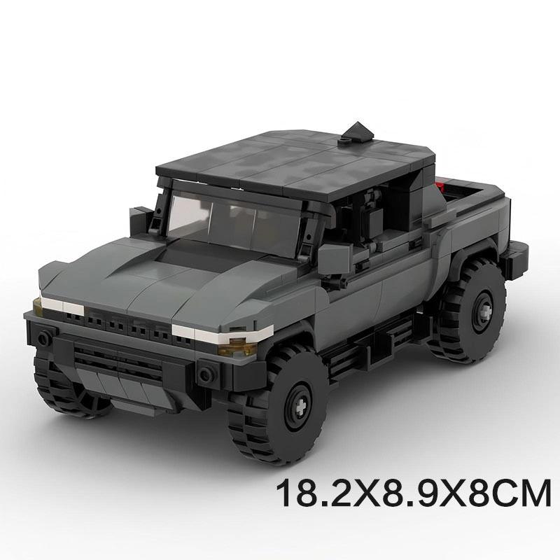 

GMC Hummer Electric Pickup Truck Toy Building Blocks Compatible with LEGO Bricks 488 pcs
