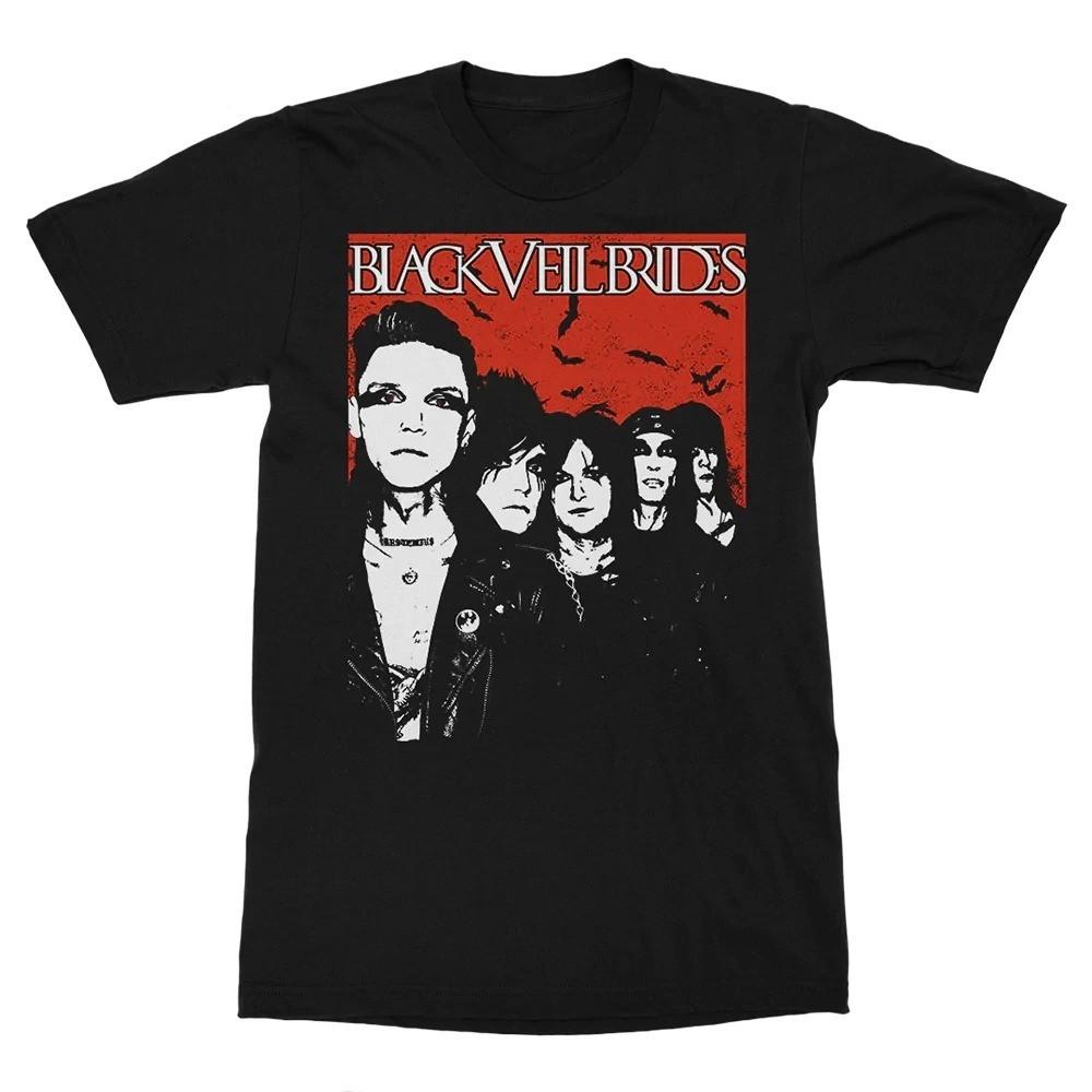 Новая черная футболка для концерта группы Black Veil Brides, члены группы, CL544 L