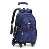 Schulrucksack für Kinder Jungen mit Rollen Tasche Schülerrucksack Trolley Schultasche mit Rädern Rollendes Gepäck Buchtasche