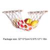 Hanging Fruit Hammock for Kitchen Under Cabinet Macrame Fruit Hammock Veggie Banana Hammock for Home/RV Organization