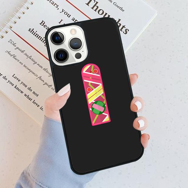 Back To The Future License Plate OUTATIME Phone Case For IPhone 18 17 Air 16 15 14 Plus Apple 16 11 12 13 Pro Max Coque