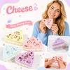 Soft Foam Cheese Slice Stress Relief Toy Slow Rising Squeeze Squishy Sensory Fidget Toy for Anxiety and Focus