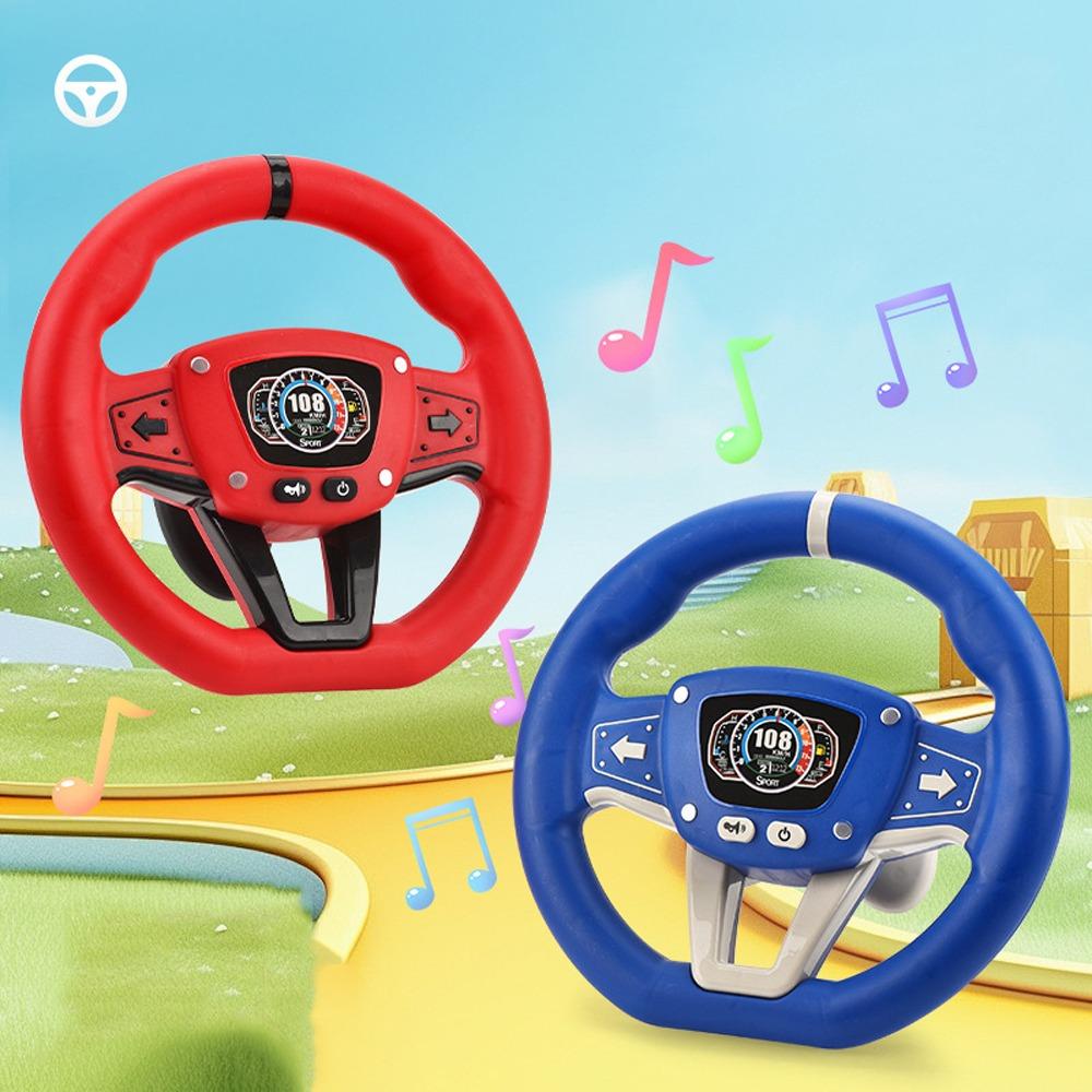 Montessori Copilot Steering Wheel Multi Functional Simulate Driving Car Toy  Outdoor Toys