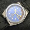 CITIZEN AUTOMATIC VINTAGE 8200 JAPAN MENS BLUE COLOR DIAL WATCH a702143-5 R208-a702143