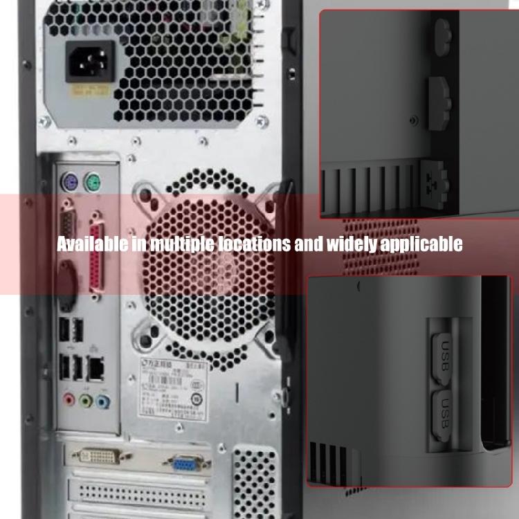 Gaming-Zubehör Staubdichter Stecker für NS2 Spielekonsolen-Host Staubschutzstecker Silikon Staubschutzabdeckungen