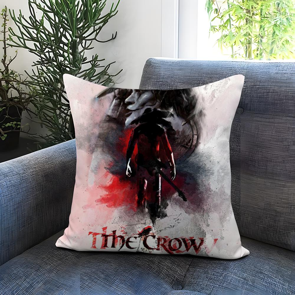 Movies R-Raven C-Crow Cushion Cover Comfortable Reversible Pillow Cover Ideal for Car Sofa Bedroom & Beyond